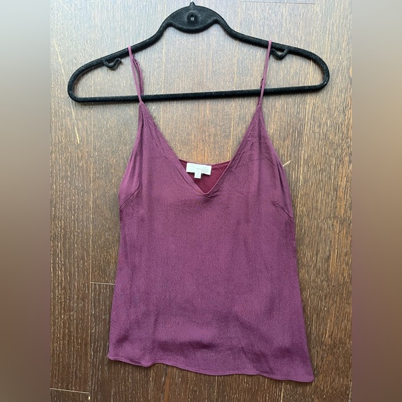 Aritzia: Wilfred Free: XS burgundy camisole - Picture 3 of 5